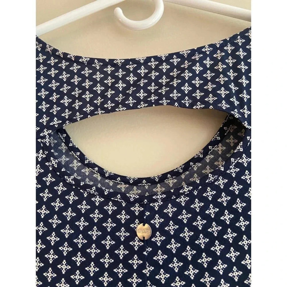 Rip Curl Navy and White Short Sleeve Surf Mini Dress Size Small - Picture 9 of 11